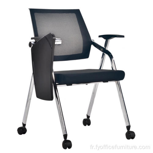 Prix ​​départ usine chaise de bureau meubles salle de formation chaise empilable mobile